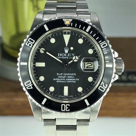 rolex 16800 matte dial review|rolex submariner 16800 review.